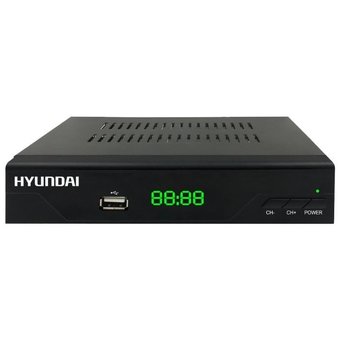  Ресивер DVB-C Hyundai H-DVB840 черный 