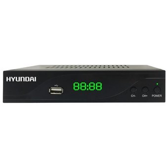  Ресивер DVB-C Hyundai H-DVB860 черный 