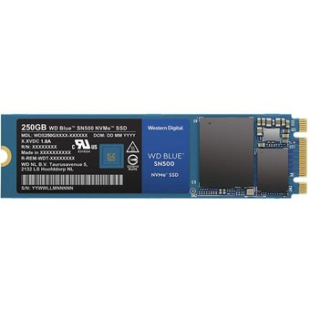  SSD WD Original PCI-E x2 250Gb WDS250G1B0C Blue M.2 2280 