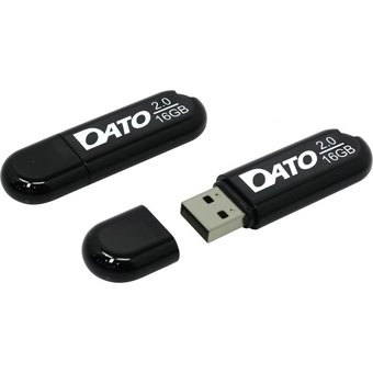  Flash Drive Dato 16Gb DS2001 DS2001-16G USB2.0 черный 