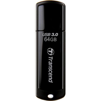  USB-флешка Transcend 64Gb Jetflash 700 TS64GJF700 USB3.0 черный 