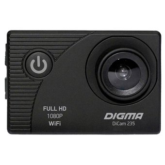  Экшн-камера Digma DiCam 235 черный 
