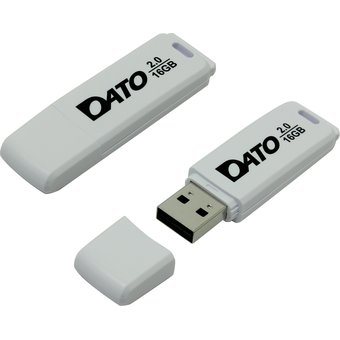  USB-флешка Dato 16Gb DB8001 DB8001W-16G USB2.0 белый 