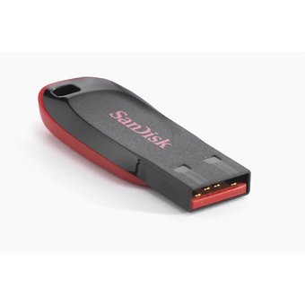  USB-флешка Sandisk 32Gb Cruzer Blade SDCZ50-032G-B35 USB2.0 черный/красный 