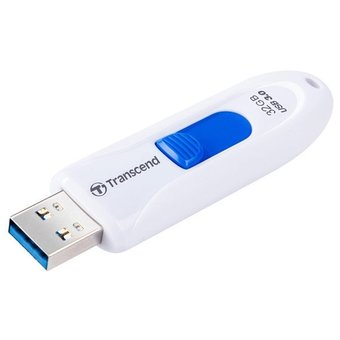  USB-флешка Transcend 32Gb Jetflash 790 TS32GJF790W USB3.0 белый 