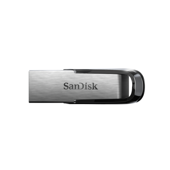  USB-флешка Sandisk 16Gb Cruzer Ultra Flair SDCZ73-016G-G46 USB3.0 серебристый/черный 