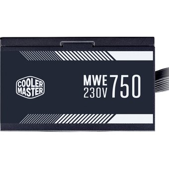  Блок питания Cooler Master MPE-7501-ACABW-EU MWE White, 750W, ATX, 120mm, 6xSATA, 2xPCI-E(6+2), APFC, 80+ White 
