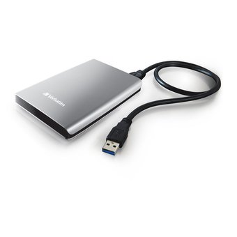  Внешний HDD Verbatim Store 'n' Go, серебристый (53071) 2.5" 1.0TB USB3.0 