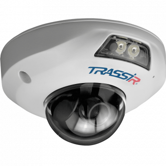  Видеокамера IP Trassir TR-D4121IR1 2.8-2.8мм белый 