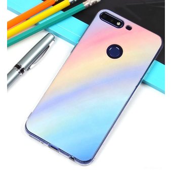  Матовый чехол для Huawei Honor 7С Pro/Y7 Prime (2018), арт.010729 