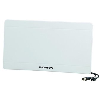  Антенна телевизионная Thomson ANT1706 43дБ активная белый каб.:1.4м 