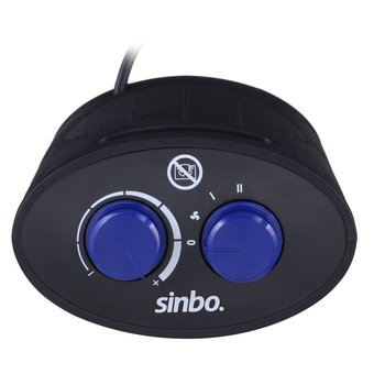  Тепловентилятор Sinbo SFH 6927 черный/синий 
