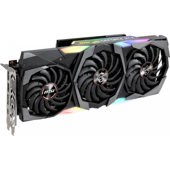  Видеокарта MSI RTX 2080 Ti Gaming TRIO PCI-E nVidia GeForce RTX 2080Ti 11264Mb 352bit GDDR6 1350/14000/HDMIx1/DPx3/Type-Cx1/HDCP Ret 