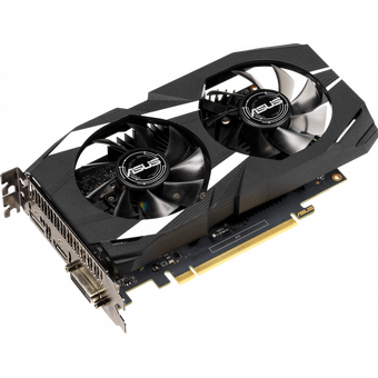  Видеокарта Asus DUAL-GTX1650-4G PCI-E nVidia GeForce GTX 1650 4096Mb 128bit GDDR5 1485/8002 DVIx1/HDMIx1/DPx1/HDCP Ret 