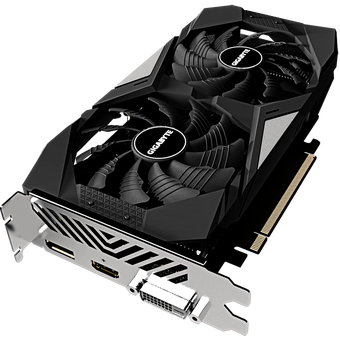  Видеокарта Gigabyte GeForce GTX1650 Super OC WindForce 2X 4GB 128bit GDDR5 GV-N165SWF2OC-4GD 