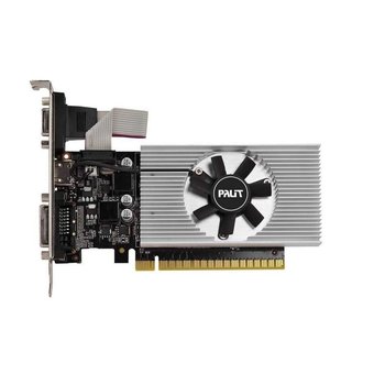  Видеокарта Palit PA-GT730K-2GD5 PCI-E nVidia GeForce GT 730 2048Mb 64bit GDDR5 902/2500 DVIx1/HDMIx1/CRTx1/HDCP Bulk low profile 