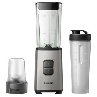  Блендер стационарный Philips HR2604/80 серебристый/черный 