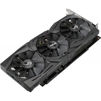  Видеокарта Asus ROG-STRIX-RX580-T8G-GAMING PCI-E AMD Radeon RX 580 8192Mb 256bit GDDR5 1411/8000 DVIx1/HDMIx2/DPx2/HDCP Ret 