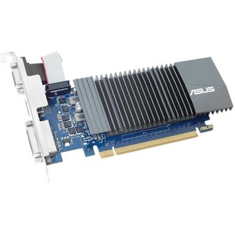 Видеокарта Asus GT710-SL-2GD5 PCI-E nVidia GeForce GT 710 2048Mb 64bit GDDR5 954/5012 DVIx1/HDMIx1/CRTx1/HDCP Ret 