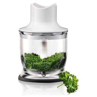  Блендер погружной Braun 4192-MQ3020WH Pasta белый/синий 