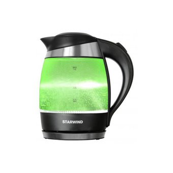  Чайник Starwind SKG2213 зеленый/черный 