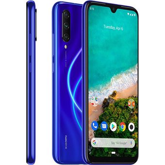  Смартфон Xiaomi Mi A3 128Gb Blue 