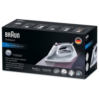  Утюг Braun SI9187EWH черный 