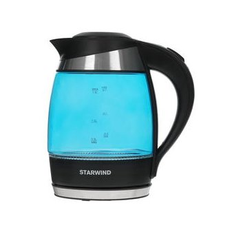  Чайник Starwind SKG2216 синий/черный 