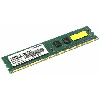  Оперативная память 2GB PC12800 DDR3 Patriot PSD32G160081 