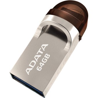  USB-флешка 32GB USB-C ADATA Golden AUC370-32G-RGD 