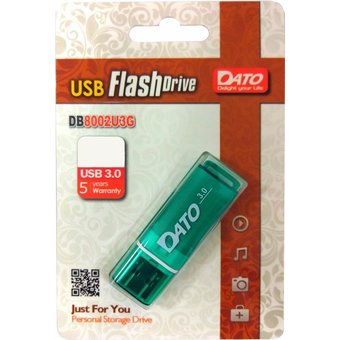 USB-флешка Dato 16Gb DB8002U3 DB8002U3G-16G USB3.0 зеленый 