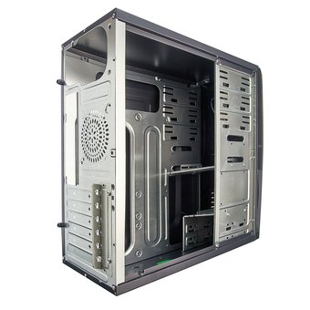  Корпус Exegate CP-604 Black EX280388RUS, ATX, (CP450W, 80mm), 2*USB, Audio 