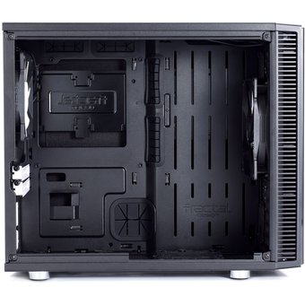  Корпус Fractal Design Define Nano S FD-CA-DEF-NANO-S-BK, Mini-ITX, Mini-Tower, без БП, 203x330x400 мм, 5 кг, черный 