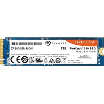  Твердотельный накопитель 2Tb SSD Seagate FireCuda 510 (ZP2000GM30021) 