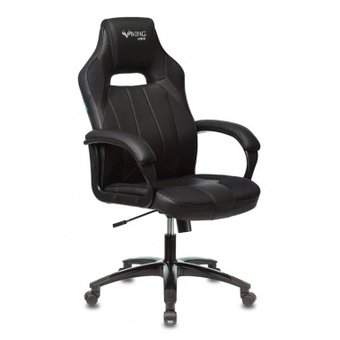  Кресло игровое Бюрократ VIKING 2 AERO BLACK EDITION черный искусственная кожа 