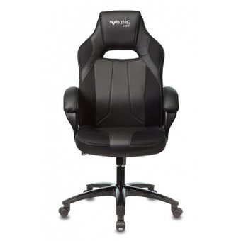  Кресло игровое Бюрократ VIKING 2 AERO BLACK EDITION черный искусственная кожа 