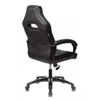  Кресло игровое Бюрократ VIKING 2 AERO BLACK EDITION черный искусственная кожа 