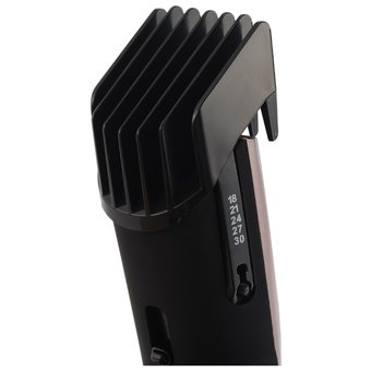  Машинка для стрижки Polaris PHC 0512RC черный/розовый 