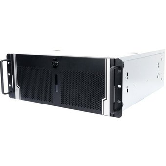  Серверный корпус Inwin IW-R400-01N (6131851)/USB3.0*2/Rear fan 8025mm 4200RPM*2/Front fan 8025mm 4200RPM*2/Front door/Air filter for front door 
