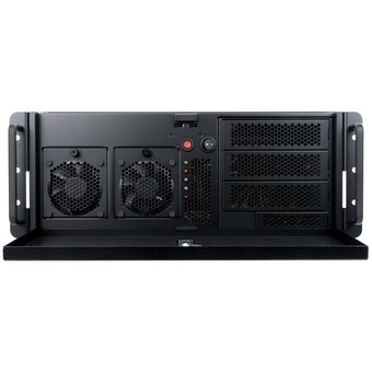 Серверный корпус Inwin IW-R400-01N (6131851)/USB3.0*2/Rear fan 8025mm 4200RPM*2/Front fan 8025mm 4200RPM*2/Front door/Air filter for front door 