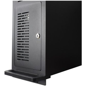  Серверный корпус Inwin TS-4U (6141299) USB3.0*2; Front fan 12cm*1; Rear fan 6cm*2; dust filter on the front door 