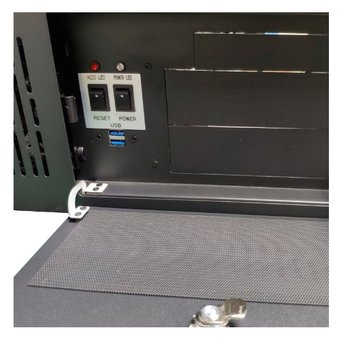  Серверный корпус Inwin TS-4U (6141299) USB3.0*2; Front fan 12cm*1; Rear fan 6cm*2; dust filter on the front door 