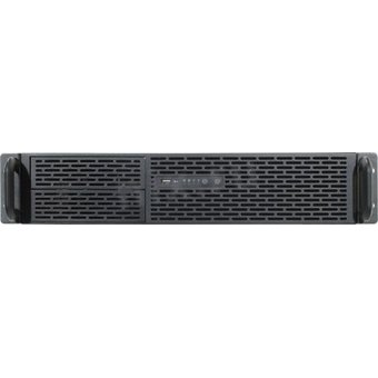  Серверный корпус Procase B205L-B-0 2U Rack server case, черный, без блока питания, глубина 650мм, MB 12"x13" 