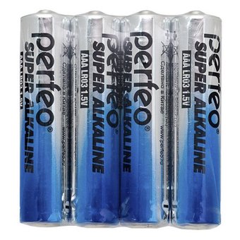  Батарейка Perfeo LR03/4SH Super Alkaline 