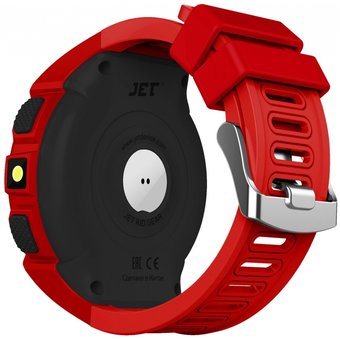  Наручный смарт-браслет JET Kid Gear красный+черный 
