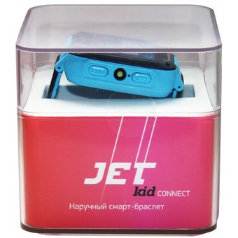  Наручный смарт-браслет JET Kid Connect голубой 