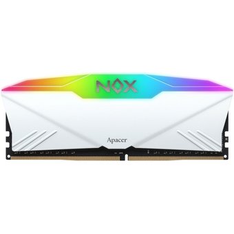  ОЗУ Apacer AH4U16G32C28YNWAA-1 DDR4 DIMM 16GB C4-25600, 3200MHz, CL16, NOX RGB White AURA2 