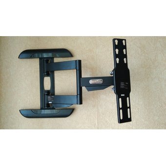  Кронштейн для телевизора Hama Fullmotion H-118619 черный 32"-65" до35кг поворот и наклон 