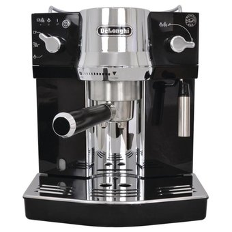  Кофеварка эспрессо Delonghi EC820.B серебристый/черный 