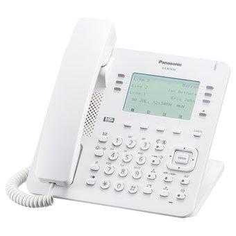  Телефон IP Panasonic KX-NT630RU белый 
